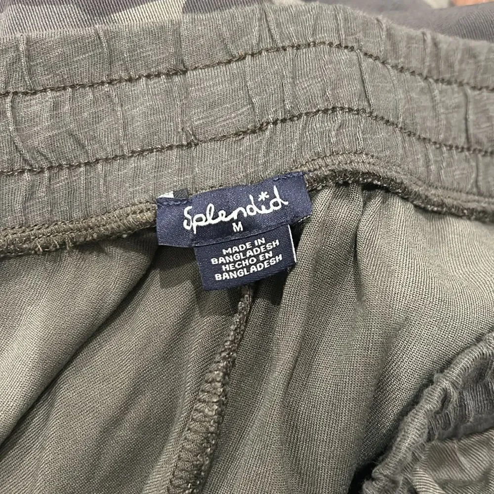 NWOT Splendid Camo Joggers, Size Medium - Picture 6 of 8